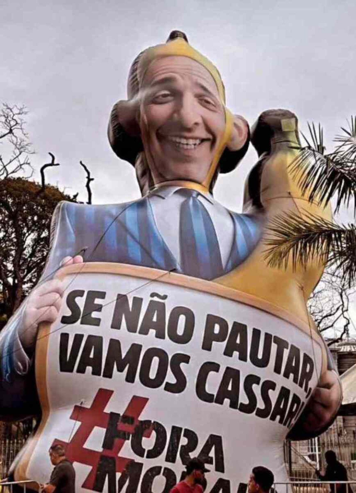 Ato contra Alexandre de Moraes em BH busca pressionar presidente do Senado, Rodrigo Pacheco a pautar impeachment