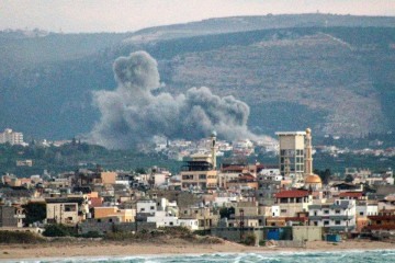 As explosões ocorrem em todo país, sobretudo em Beirute e ao sul, autoridades estrangeiras recomendam deixar a região  -  (crédito:  AFP)