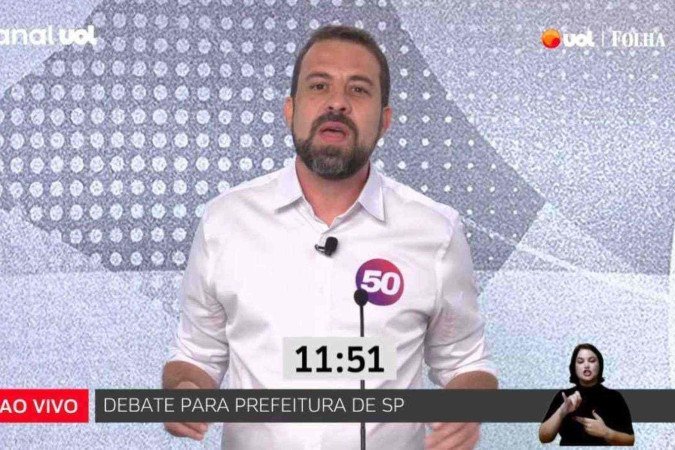 Guilherme Boulos nega qualquer ligação com drogas - (crédito: FOLHA / UOL) Guilherme Boulos nega qualquer ligação com drogas - (crédito: FOLHA / UOL)
