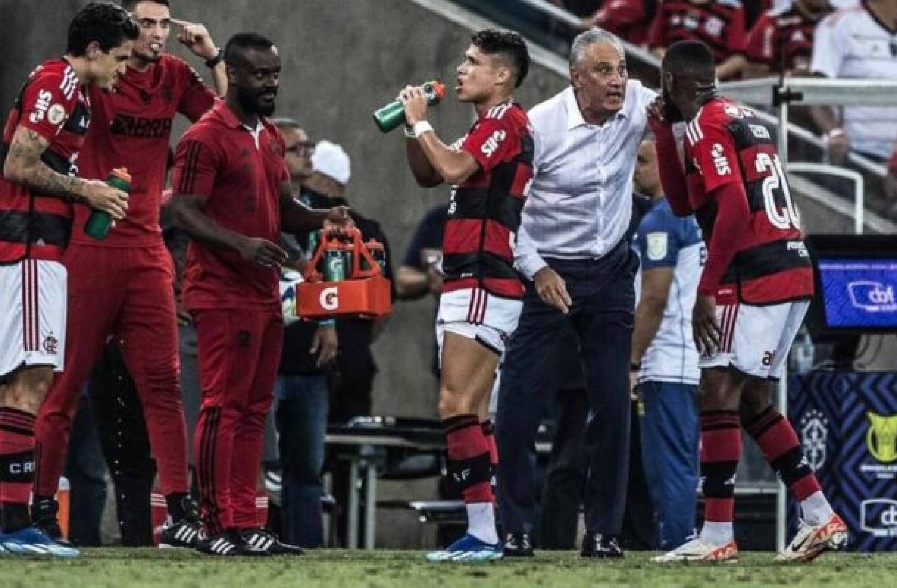 Gerson se despede de Tite: ‘Serei eternamente grato’