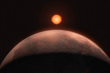 Exoplaneta descoberto orbitando na estrela de Barnard, próximo ao Sistema Solar        -  (crédito: HANDOUT / European Southern Observatory / AFP)