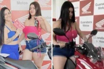 Irmãs compram moto de R$ 34 mil e são roubadas em 10 minutos  - Reprodução
