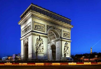 Um dos cartões-postais mais famosos de Paris, na França, o Arco do Triunfo completou 188 anos no dia 29 de julho de 2024.
 -  (crédito:  Wilfredo Rafael Rodriguez HernandezWikimédia Commons)