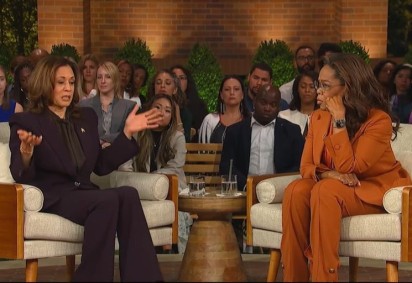 Candidata democrata à presidência dos Estados Unidos, Kamala Harris revelou ter uma arma de fogo em casa. Ela comentou o fato em debate com o republicano Donald Trump e também em uma entrevista à apresentadora Oprah Winfrey. 
 -  (crédito: Reprodução/Instagram)