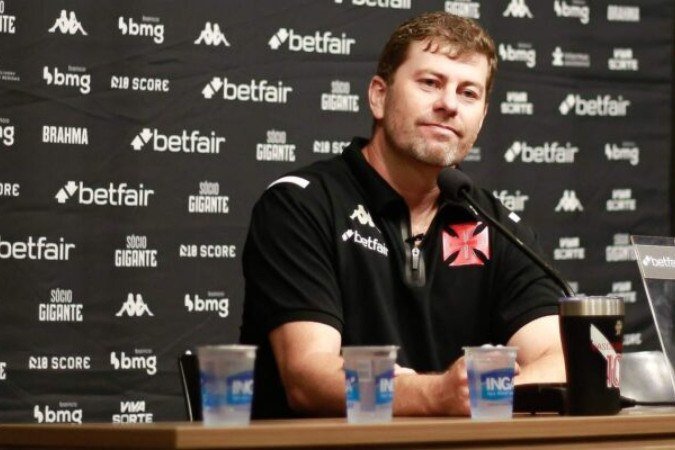 Rafael Paiva ainda não definiu time do Vasco que vai a campo contra o Galo - (crédito: Foto: Matheus Lima/Vasco) Rafael Paiva ainda não definiu time do Vasco que vai a campo contra o Galo - (crédito: Foto: Matheus Lima/Vasco)