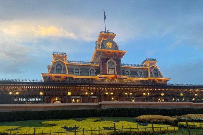 O Magic Kingdom, primeiro parque temático da Disney, é a representação do conto de fadas da Disney -  (crédito: Talita de Souza/CB/D.A.Press)