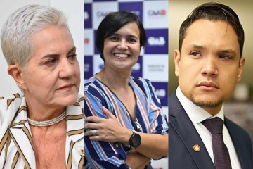 Solange de Campos César, Nara Rúbia Mendes Santos e Carlos Eduardo Machado Feitoza -  (crédito: Divulgação)