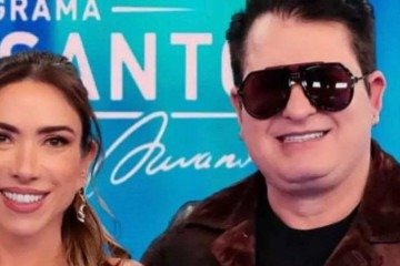 Patrícia Abravanel fica em saia justa com Marrone no Programa Silvio Santos