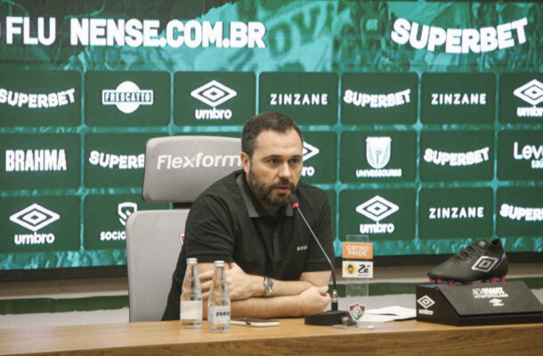 Fluminense tem um jogo a menos que seus adversários na luta contra o rebaixamento  -  (crédito: Foto: Marcelo Gonçalves/Fluminense)