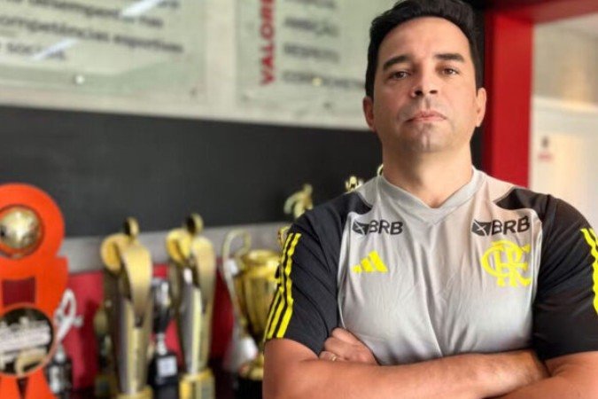 Cleber dos Santos assume comando do Sub-20 -  (crédito: Victor Andrade/Flamengo)