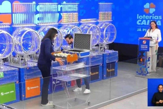 Loterias CAIXA | 02/10/2024 -  (crédito: Reprodução/CAIXA)