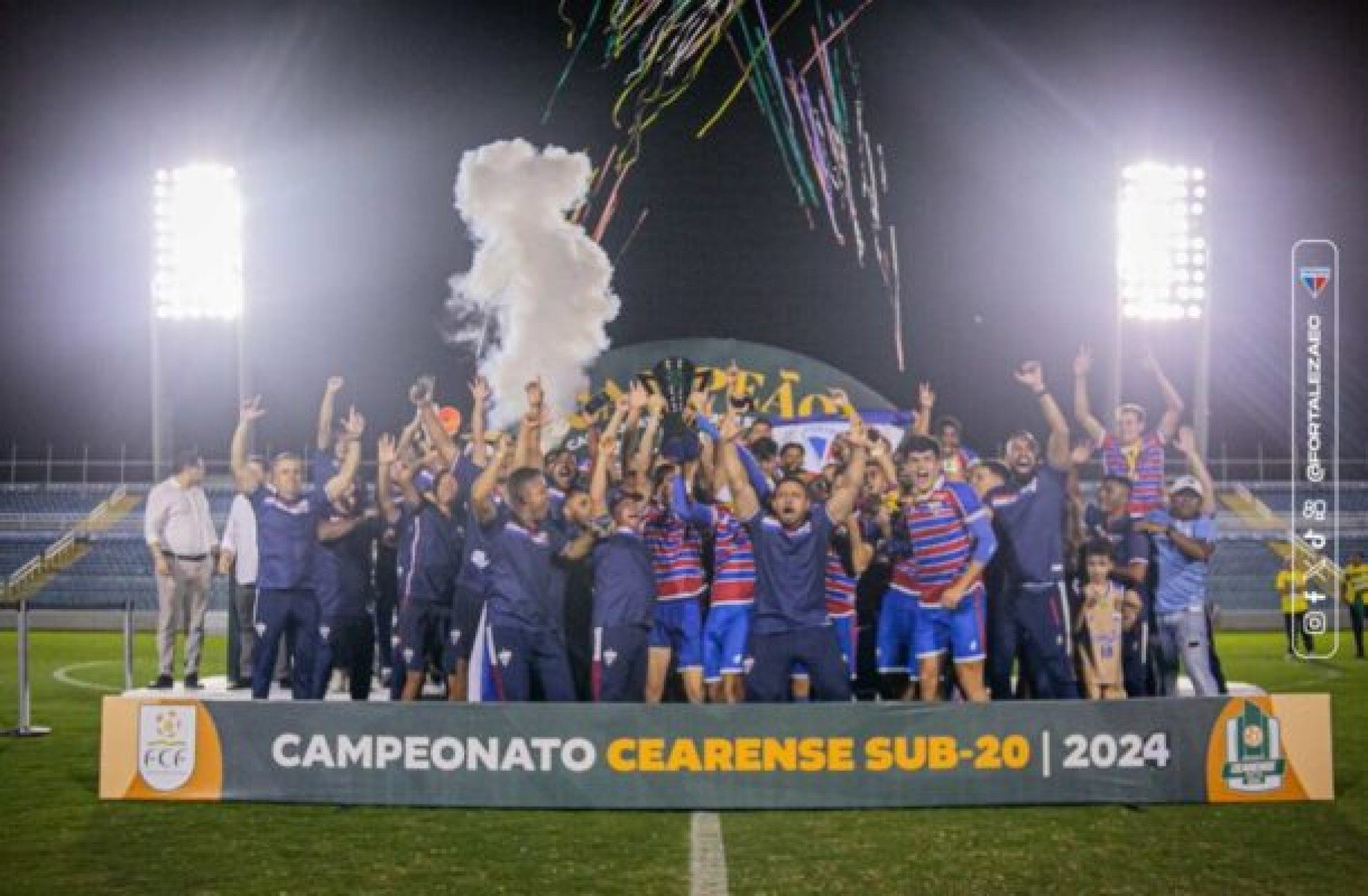 Fortaleza investe nas categorias de base -  (crédito: Foto: João Moura/FEC)