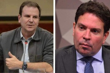 Na última pesquisa do Datafolha antes do 1º turno, Paes tinha 54% e Ramagem, 22% de intenções de voto.  -  (crédito: Tomaz Silva/Agência Brasil/ Ed Alves/CB/DA.Press)