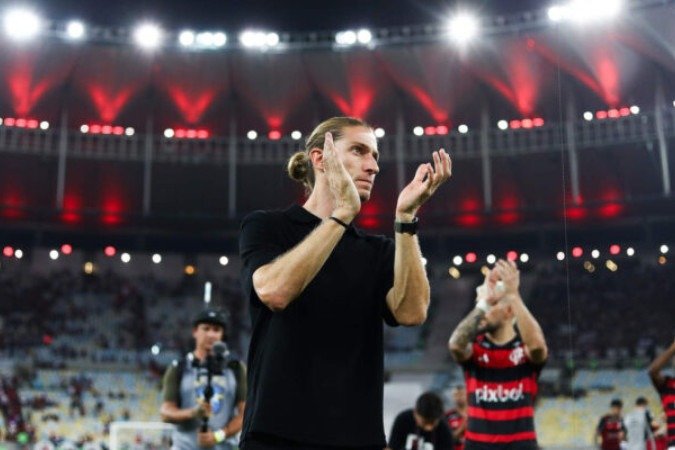 Filipe Luís estreia como técnico do Flamengo - (crédito: Gilvan de Souza/Flamengo) Filipe Luís estreia como técnico do Flamengo - (crédito: Gilvan de Souza/Flamengo)