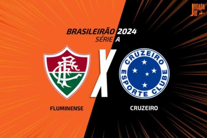 Fluminense x Cruzeiro -  (crédito: Foto: Arte Jogada10)