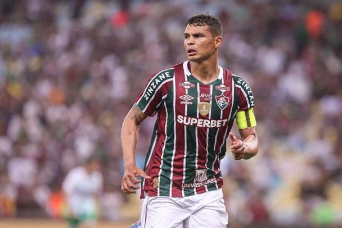 Thiago Silva não entrará em campo contra o Cruzeiro -  (crédito: Foto: Marcelo Gonçalves/Fluminense)