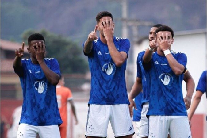 Cruzeiro x Coimbra - Copa do Brasil sub-20 -  (crédito: Foto: Gustavo Martins/Cruzeiro)