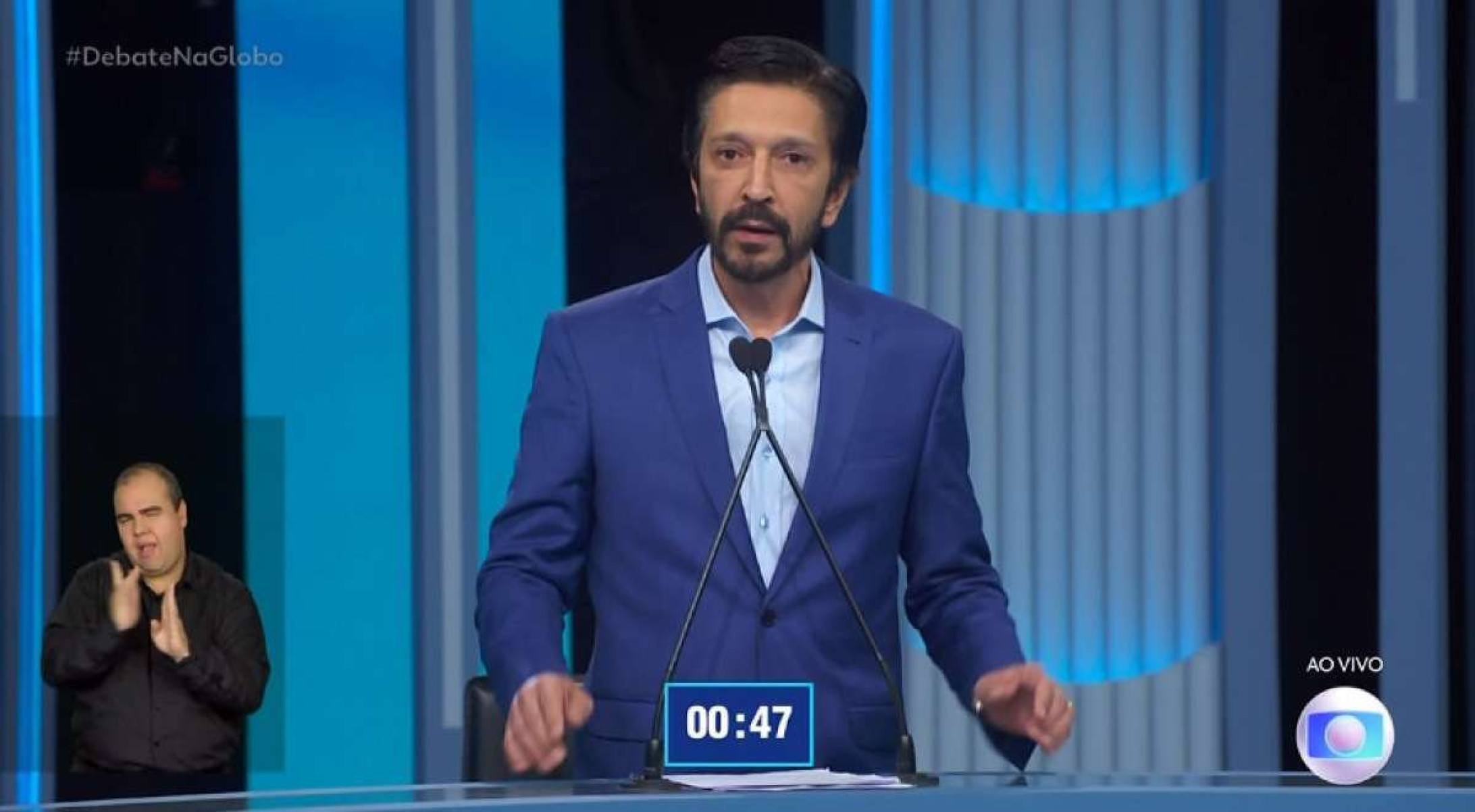 Primeiro bloco do debate em SP tem Nunes como alvo de todos os candidatos