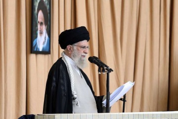 Líder supremo do Irã, Ali Khamenei falou pela primeira vez desde a escalada de tensões entre Israel e Irã -  (crédito:  AFP)