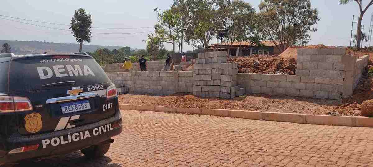 Polícia Civil combate parcelamento irregular do solo em Sobradinho -  (crédito: Divulgação Polícia Civil)