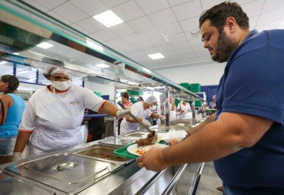 Almoço será servido das 11h às 14h -  (crédito: Paulo H. Carvalho/Ag&ecirc;ncia Bras&iacute;lia) -Almoço será servido das 11h às 14h -  (crédito: Paulo H. Carvalho/Ag&ecirc;ncia Bras&iacute;lia)