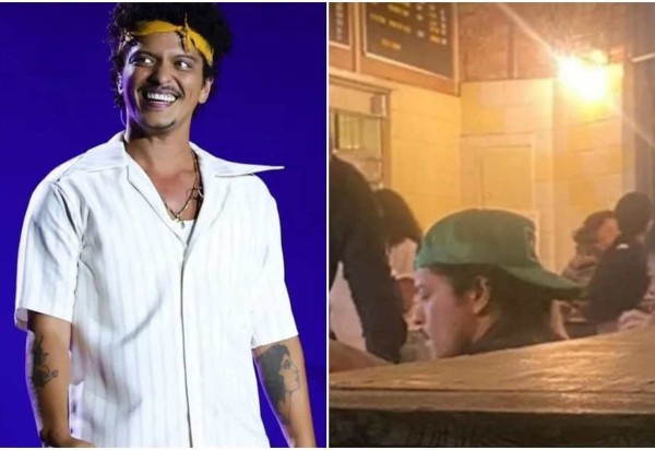 Reprodução/Instagram/@brunomars e @hooligansdobrunomars