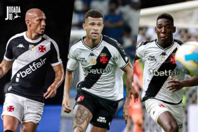 Time do Vasco tem problemas para encontrar zaga ideal - (crédito: Marcelo Caitano) Time do Vasco tem problemas para encontrar zaga ideal - (crédito: Marcelo Caitano)