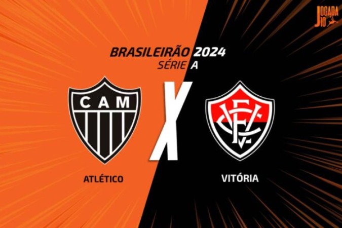 Atlético e Vitória se enfrentam, na tarde deste sábado, na Arena MRV -  (crédito: Foto: Jogada10)