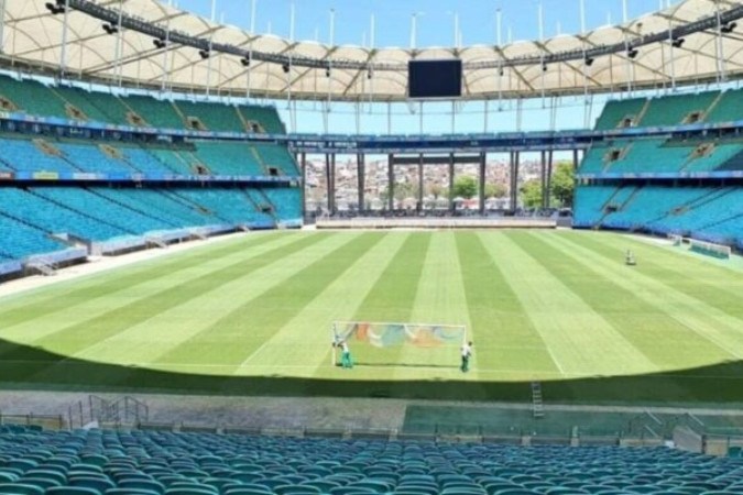 Arena Fonte Nova recebe jogo da Seleção -  (crédito: Foto: Divulgação/Flamengo)