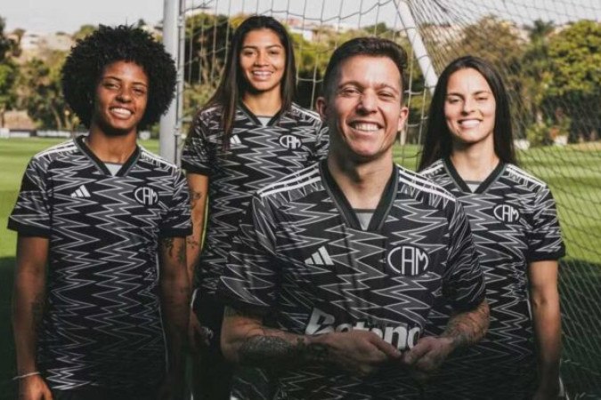 Galo vai estrear seu terceiro uniforme neste sábado (5) -  (crédito: Foto: divulgação Adidas)