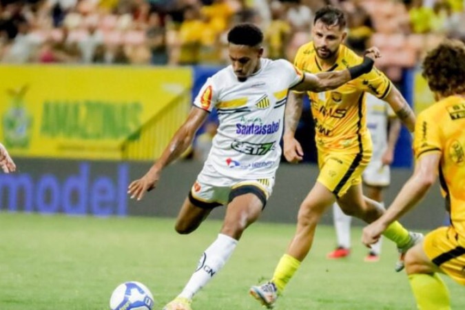 Amazonas FC surpreende e vence o Novorizontino -  (crédito: Foto: Ozzair Junior  / Novorizontino)