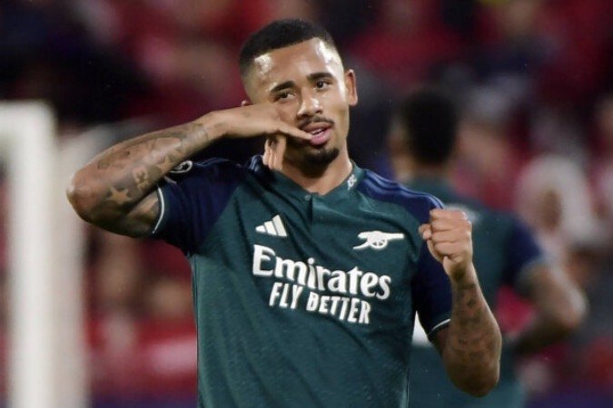 Gabriel Jesus havia recuperado a titularidade no Arsenal e vivia boa fase na equipe depois de um início de temporada complicado - (crédito: Foto: Divulgação/Palmeiras) Gabriel Jesus havia recuperado a titularidade no Arsenal e vivia boa fase na equipe depois de um início de temporada complicado - (crédito: Foto: Divulgação/Palmeiras)