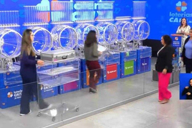 Loterias CAIXA | 04/10/2024 -  (crédito: Reprodução/CAIXA)