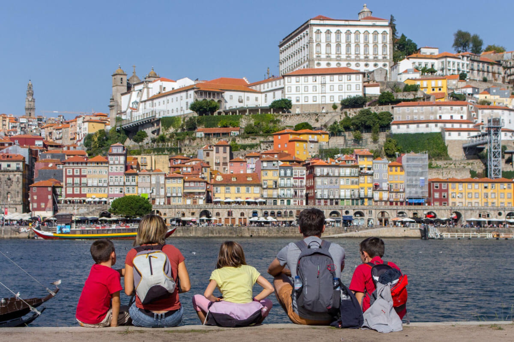 Dia das crianças no Porto, em Portugal