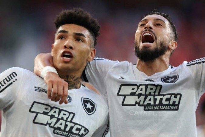 Igor Jesus decide em mais uma vitória do líder Botafogo no Brasileirão -  (crédito: Foto: Vítor Silva/Botafogo)