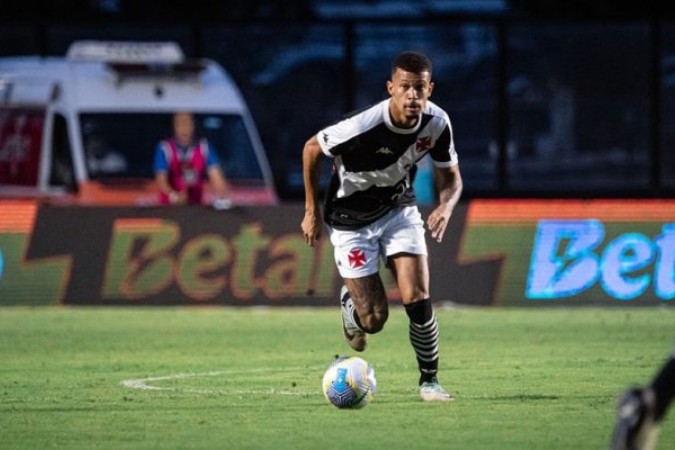 João Victor lamentou a falta de concentração do Vasco para criar jogadas -  (crédito: Foto: Leandro Amorim/Vasco)