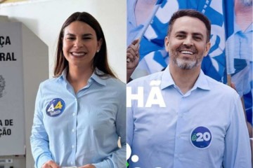 Mariana Carvalho (União) e Léo (PODE) vão para o segundo turno  -  (crédito: Reprodução/Instagram)