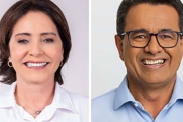 Candidatos que disputarão o segundo turno em Aracaju -  (crédito: TSE/Reprodução)