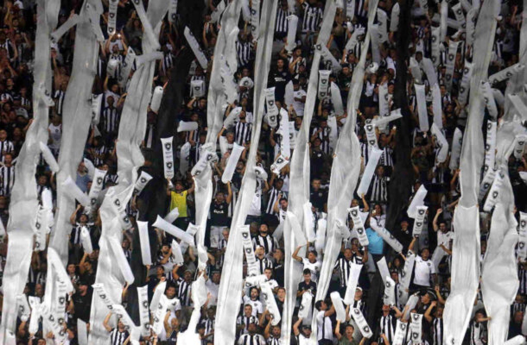 Torcida do Botafogo -  (crédito: Foto: Vitor Silva)
