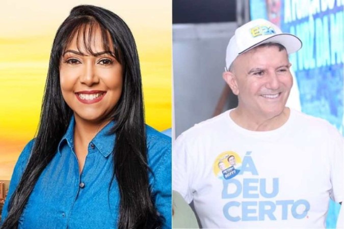 Janad Valcari (União) e Eduardo Siqueira Campos (PODE) disputam o segundo turno em Palmas -  (crédito: Reprodução/Instagram)