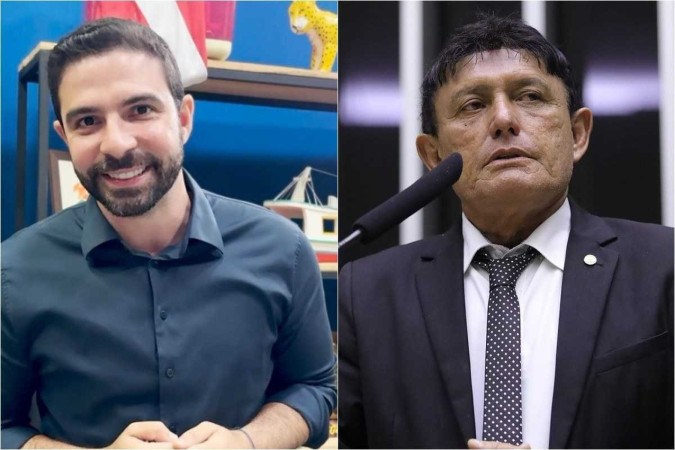 Igor Normando e Éder Mauro vão para o segundo turno das eleições municipais de Belém -  (crédito: Reprodução/Instagram @igornormando; Mário Agra/Câmara dos Deputados)