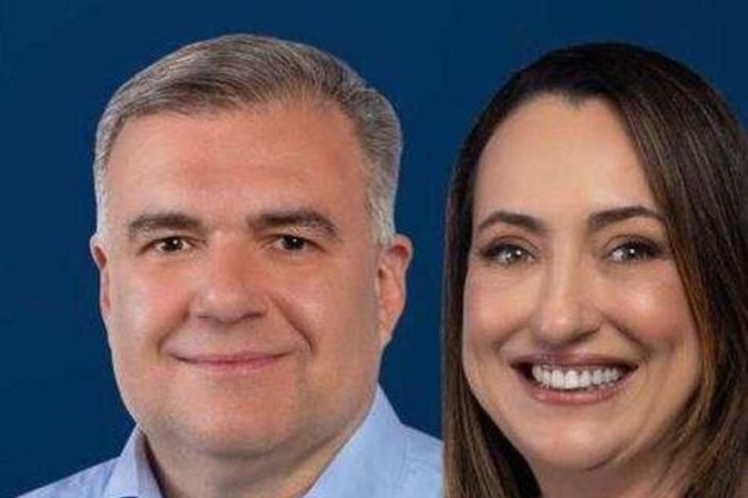 Rosângela Moro e o candidato a prefeito de Curitiba, Ney Leprevost -  (crédito: Instagram)