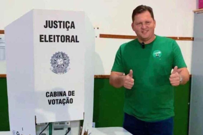 Agricultor e natural de Cuiabá, Calebe, 43 anos, disputou as eleições pela coligação 