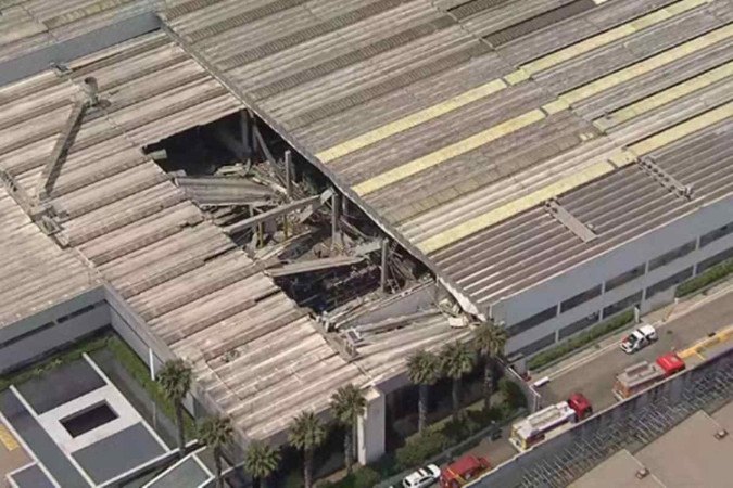 Ainda não se sabe o total de feridos -  (crédito: Reprodução/TV Globo)