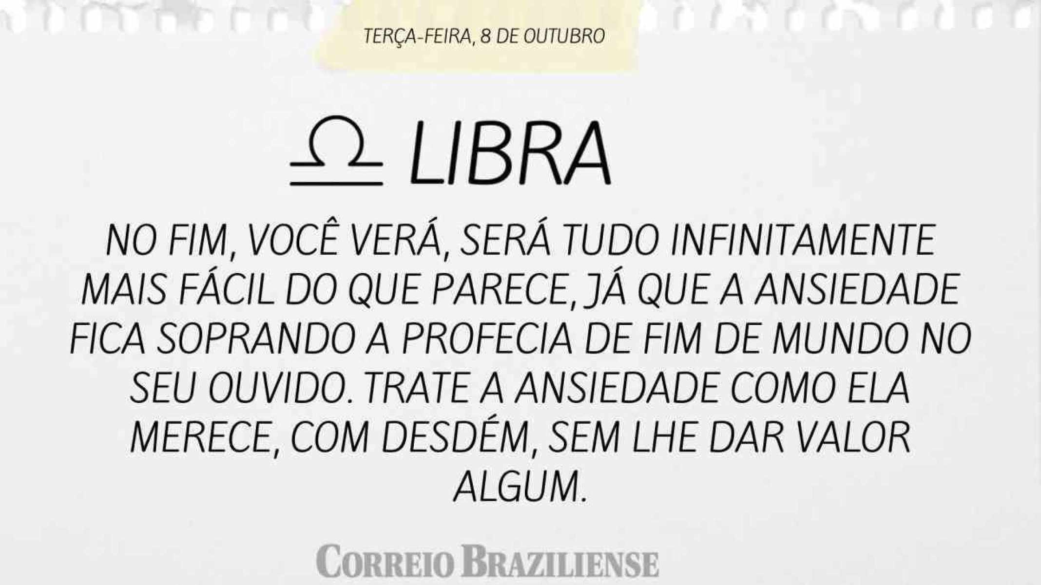 LIBRA | 8 DE OUTUBRO DE 2024