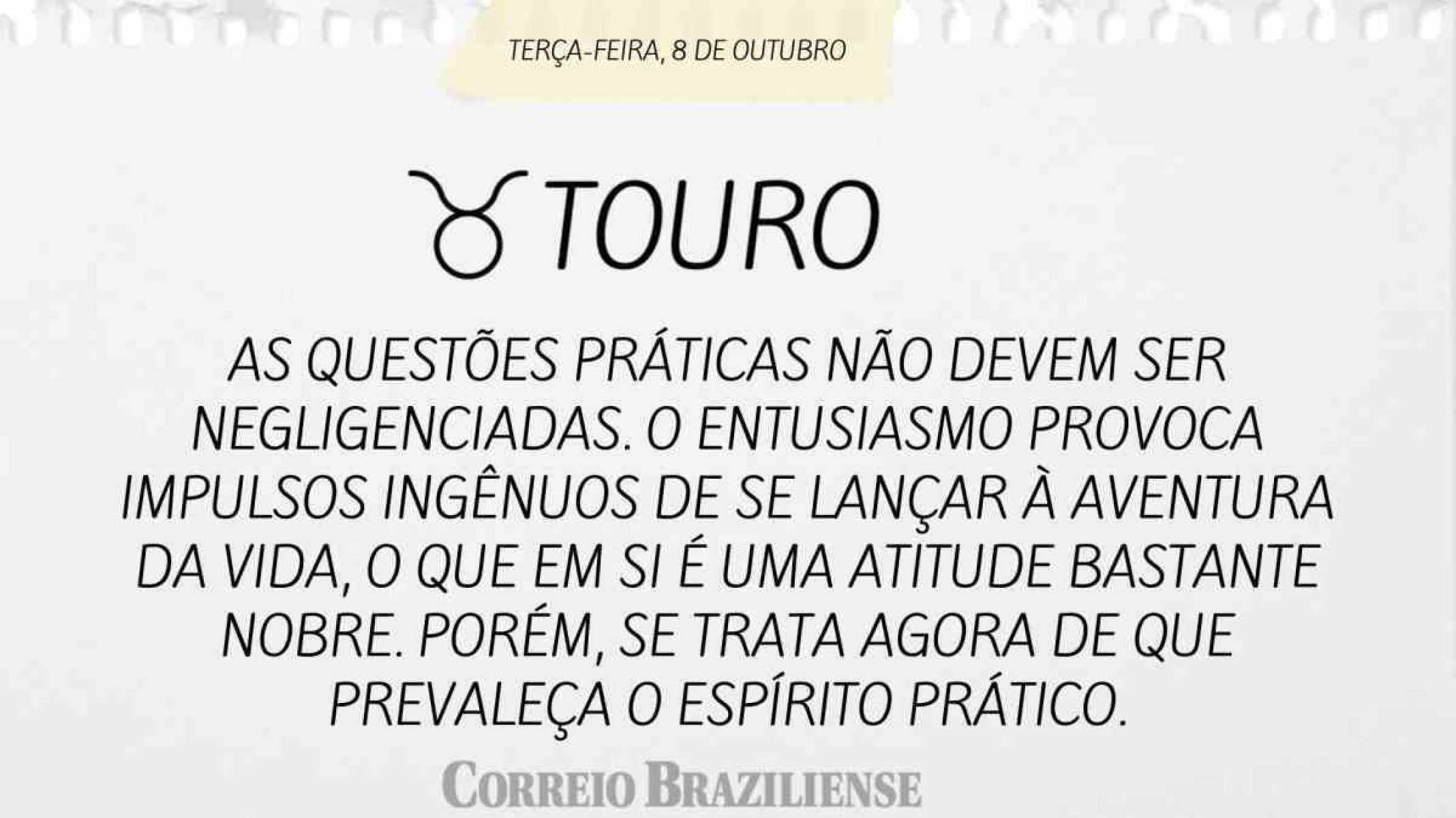 TOURO | 8 DE OUTUBRO DE 2024