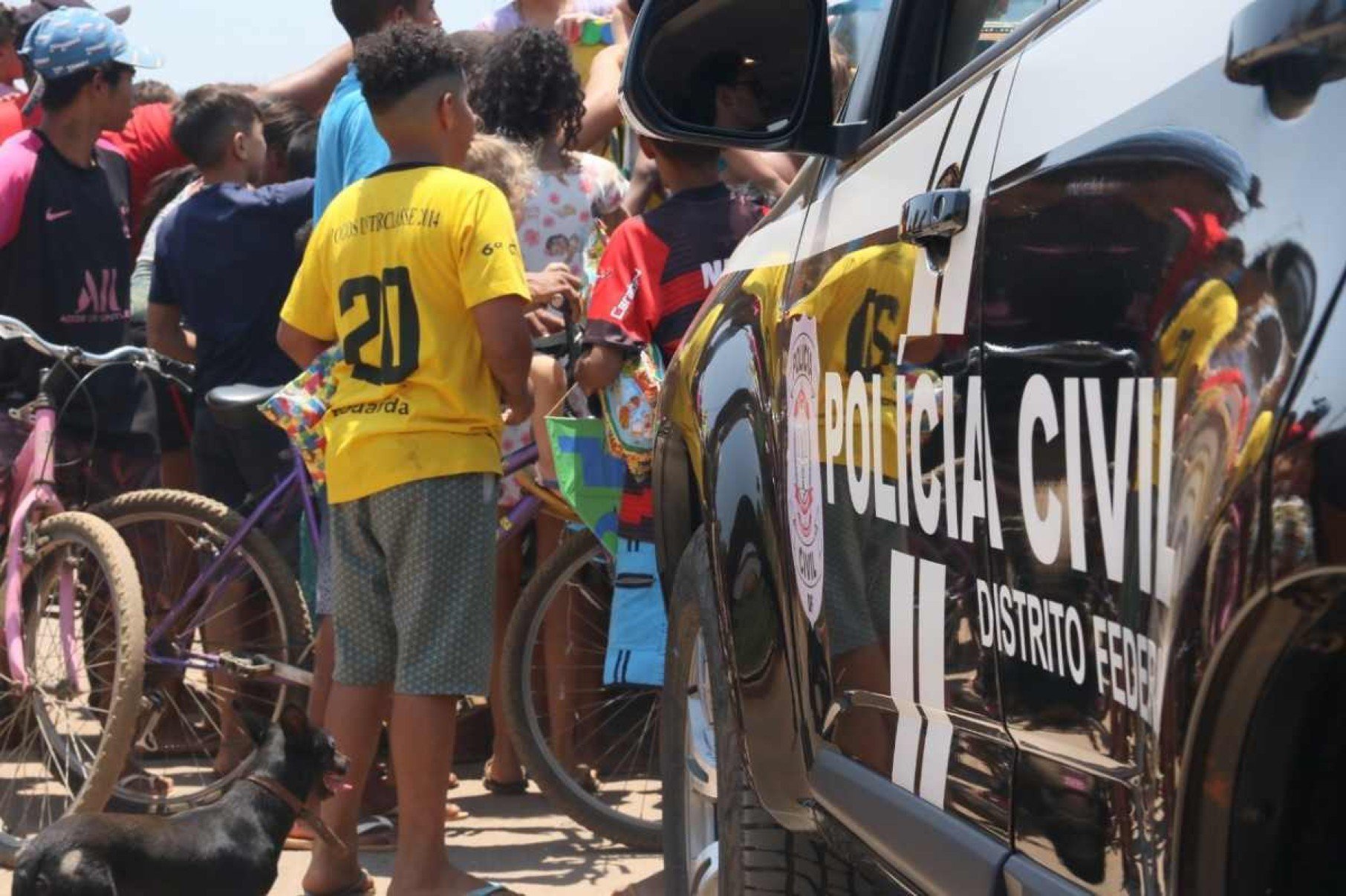 Delegacias de Planaltina promovem ação social para o Dia das Crianças