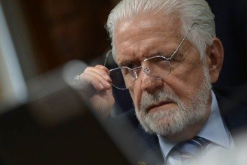Jaques Wagner foi alvo de uma operação da PF que apura suspeitas de atuação em favor de interesses de Vorcaro no Congresso em troca de supostos benefícios.  -  (crédito:  Ed Alves/CB/DA.Press)