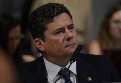  08/10/2024 Credito: Ed Alves/CB/DA.Press. Politica. Sabatina do Gabriel Galipolo, no Senado para Presidenica do Banco Central do Brasil. Na foto, Senador Sergio Moro.  -  (crédito:  Ed Alves/CB/DA.Press)