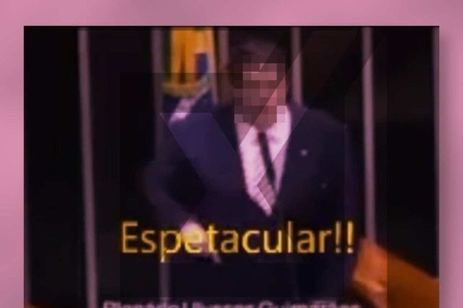 Vídeo mostra discurso na Câmara dos Deputados de político dizendo que o sistema eleitoral brasileiro é uma fraude - (crédito: Reprodução/Comprova ) Vídeo mostra discurso na Câmara dos Deputados de político dizendo que o sistema eleitoral brasileiro é uma fraude - (crédito: Reprodução/Comprova )